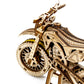 WOODEN.CITY Motocross 3D Puzzle for Adults - Hobby Kit to Build Your Own Wooden Bike - 3D Model Motorcycle Kit - Wood Model Kit