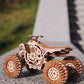 Wood Trick Quad Bike 3D Wooden Puzzles for Adults and Kids to Build - Rides up to 30ft - Wooden Model Car Kits to Build - Model Kits for Adults - Challenging Project Hobby