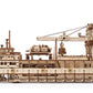 UGEARS 3D Puzzles Research Vessel - DIY Model Ship 3D Idea - Unique and Creative Wooden Mechanical Models - Self Assembly Woodcraft Construction Kits
