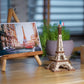 UGEARS Wooden 3D Puzzle Paris Eiffel Tower Iconic Model for Adults Easy Assembly DIY Miniature Kit 50 Pcs