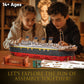Titanic 3D Wooden Puzzles for Adult with LED Light, Home Decoration Titanic Model Kits for Adults, Sailboat Hobbies for Men, Christmas Birthday DIY Miniature Kit Gift for Adults Teens