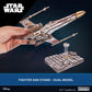 UGEARS Star Wars ™ Luke Skywalker’s X-Wing Starfighter ™ 3D Wooden Puzzles for Adults – Mechanical Wood Model Kits, Star Wars Model Kit, DIY 3D Puzzle, Hobby for Adults, Brain Teaser