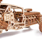 Wood Trick Mad Buggy Car 3D Wooden Puzzle for Adults and Kids to Build - Rides up to 25 feet - Detailed and Sturdy Design - Engineering DIY Wooden Model Car Kit to Build