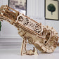 UGears Mechanical Models 3-D Wooden Puzzle - Mechanical Hurdy-Gurdy Musical Instrument