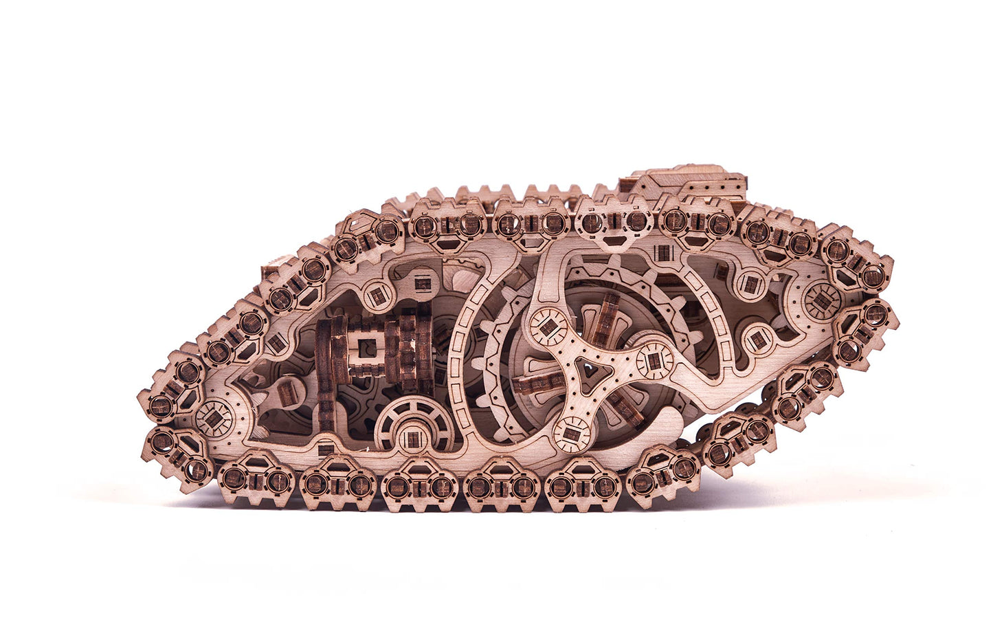 Wood Trick Steam Tank 3D Wooden Puzzles for Adults and Kids to Build - Rides up to 8 ft - Engineering DIY Mechanical Wood Model Kit