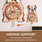 Cutywood 3D Puzzle for Adults Bulldog Clock - Mechanical DIY Wall Clock Kit Model Building Set Hobbies for Women Men Puzzle Home Decor & Stress Relief Craft Unique Gift for DIY Lovers
