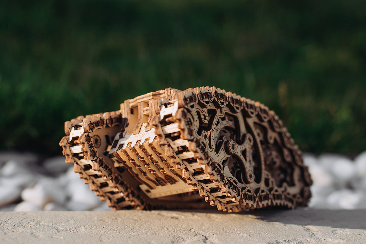 Wood Trick Steam Tank 3D Wooden Puzzles for Adults and Kids to Build - Rides up to 8 ft - Engineering DIY Mechanical Wood Model Kit