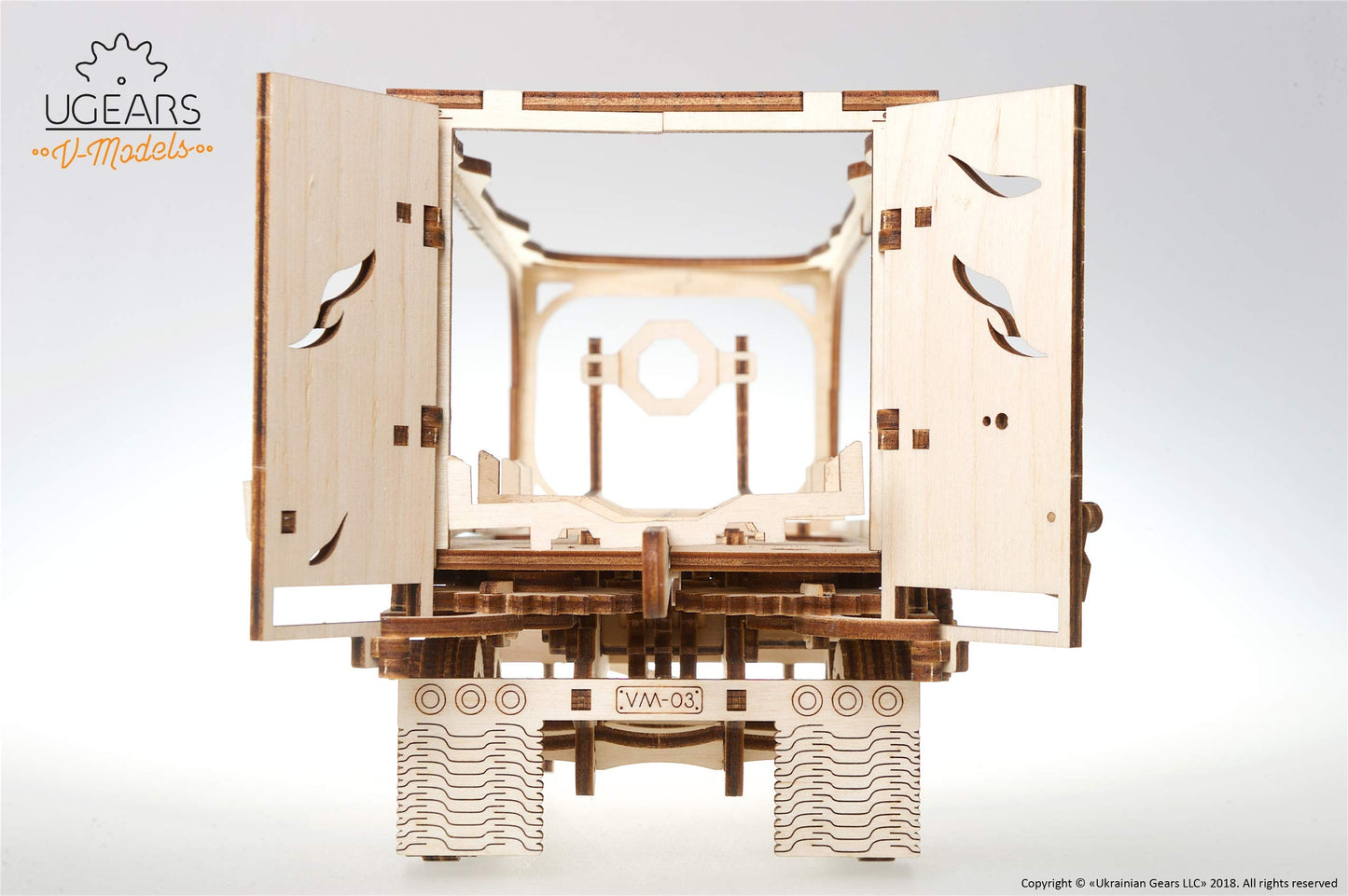 UGEARS Trailer for Heavy Boy Truck VM-03 Self-Assembling 3D Wooden Model