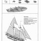 Gigicloud DIY Hobby Wooden Ship, 1/100 Scale Ship Model Building Kits Sailboat Home Decoration Science Equipmen Assembly Model Boat Kits Sailing Boat Kit Decor for Collections Handmade Crafts