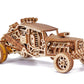 Wood Trick Mad Buggy Car 3D Wooden Puzzle for Adults and Kids to Build - Rides up to 25 feet - Detailed and Sturdy Design - Engineering DIY Wooden Model Car Kit to Build