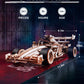 ROKR 3D Wooden Puzzle 1:18 Scale Formula Racing Cars for Adults, 5 Hour Build, Wind up Toys Model Car Kits for Adults to Build, Ideal Gift for Boys and Men