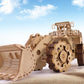 KWASVLYA 3D Wooden Puzzles,Bulldozer Model Kits, Wooden Puzzles for Adults and Teens, Educational Brain Teaser Assembly Model Car, Gifts for Christmas/Birthday