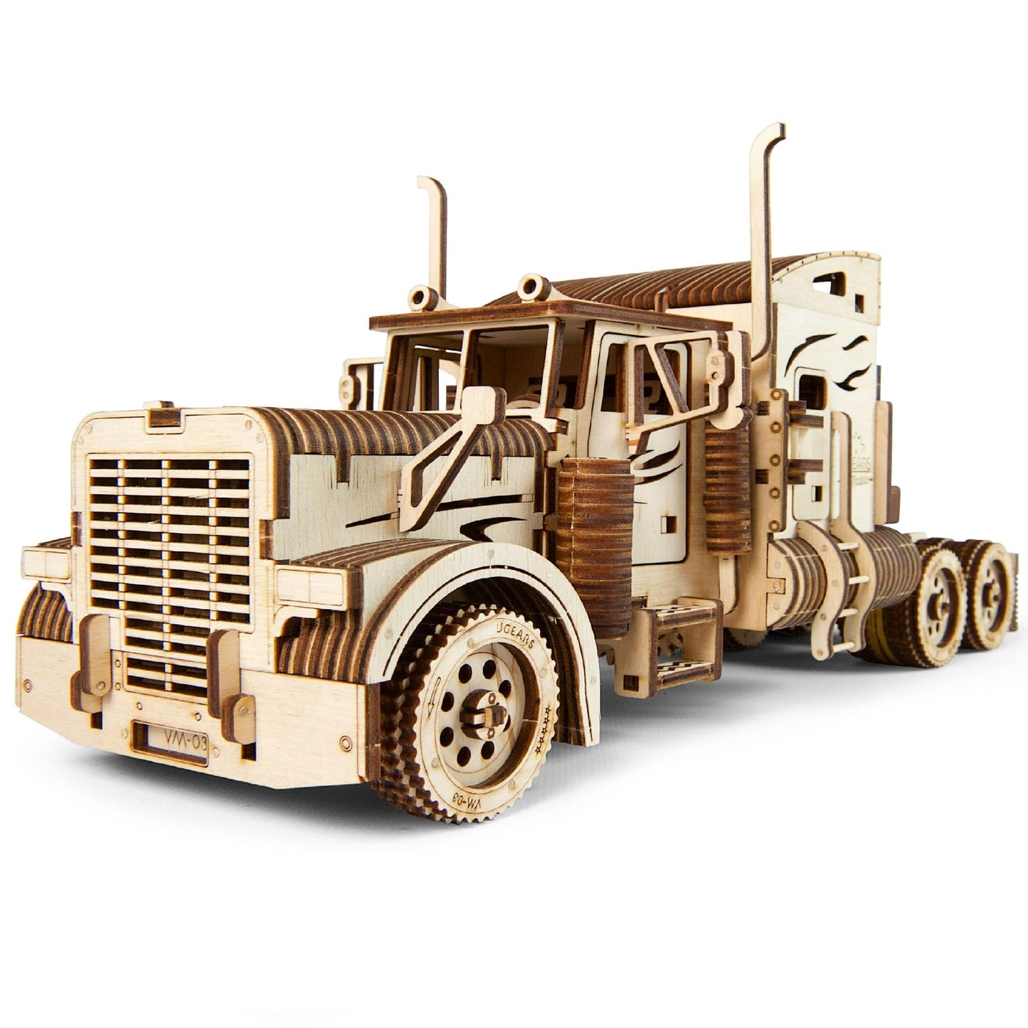 Ugears 70056 Heavy Boy Truck VM-03 Model Plywood DIY Model – Ecological Wooden Model