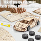3D Wooden Puzzle Car for Adults (Sport Car)