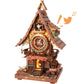 ROKR 3D Wooden Puzzles for Adults, Cuckoo Clock Model Kit, Room Home Decor DIY Watch Making Kit Functional Mechanical Building Toys, Hobbies Birthday Christmas Day Gifts for Men Women 14+