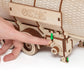 DIY Wooden 3D Mechanical Model - Set Road King - Spring-Powered Mechanism - No Glue Needed - Top-Grade Plywood (Tank Semitrailer)