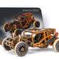 WOODEN.CITY Buggy LE 3D Wooden Puzzles for Adults – Build Your Own Buggy with Rubber‑Band Motor – Self‑Assembly Model, DIY Gift for Adults and Teens