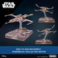 UGEARS Star Wars ™ Luke Skywalker’s X-Wing Starfighter ™ 3D Wooden Puzzles for Adults – Mechanical Wood Model Kits, Star Wars Model Kit, DIY 3D Puzzle, Hobby for Adults, Brain Teaser