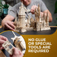 Ugears Harry Potter Hogwarts Castle 3D Wooden Puzzles for Adults - Harry Potter Castle Wooden Model Kits for Adults to Build, Mechanical Wood Puzzles Adult Building Sets, Hobby Kit, 3D Puzzle