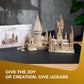 Ugears Harry Potter Hogwarts Castle 3D Wooden Puzzles for Adults - Harry Potter Castle Wooden Model Kits for Adults to Build, Mechanical Wood Puzzles Adult Building Sets, Hobby Kit, 3D Puzzle