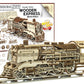 WOODEN.CITY Wooden Express with Rails 3D Wooden Puzzles for Adults – Build Your Own Express Train with Rubber‑Band Motor – Self‑Assembly Model, DIY Gift for Adults and Teens