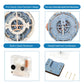 ROBOTIME Clock Wooden Puzzle, 3D Puzzle for Adults Wooden Metal Mechanical Model Clock Kits to Build, Hobbies Gift for Men Aesthetic DIY Decoration Wall Clock with Pendulum