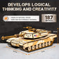 3D Wooden Puzzles – Tank Model Building Kits - Adult Building Sets – 3D Puzzles Adults – 15+ Years Wood Building Kits