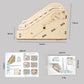 3D Wooden Mechanical Assembling Toys Escalator DIY Manual Science Experiment Puzzle Educational Model Mini Escalator Model