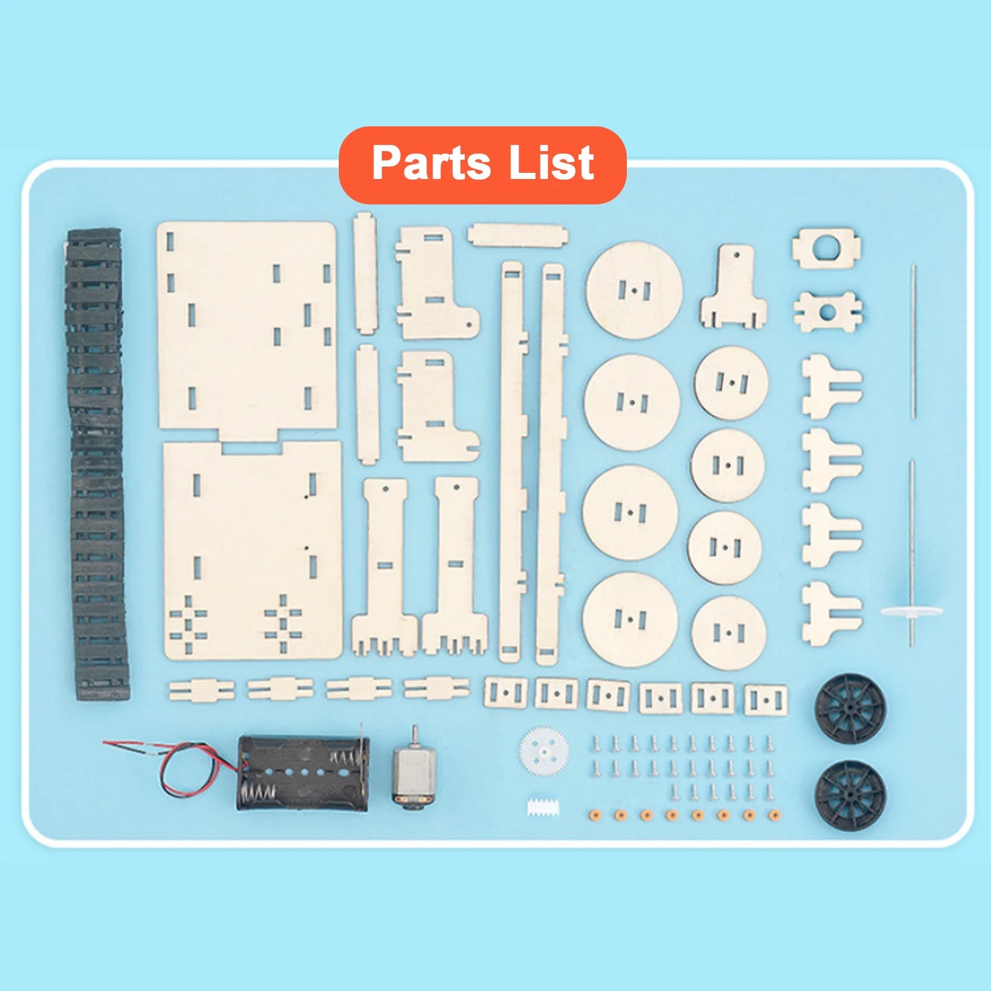 3D Wooden Electric Conveyor Belt Transporter Puzzle Model DIY Materials Handmade Mechanical STEAM Toys for Children Adult Kit