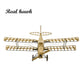 DIY Craft, Wood Building Kit,Building Toys, Christmas Gift Present,1:18 X10 De Havilland Tiger Moth Static Models