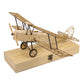DIY Craft, Wood Building Kit,Building Toys, Christmas Gift Present,1:18 X10 De Havilland Tiger Moth Static Models