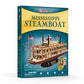 CubicFun 3D Puzzle Vessel Ship Models Toys Building Kits 142 Pcs US Worldwide Trading Mississippi Steamboat for Adults Kids