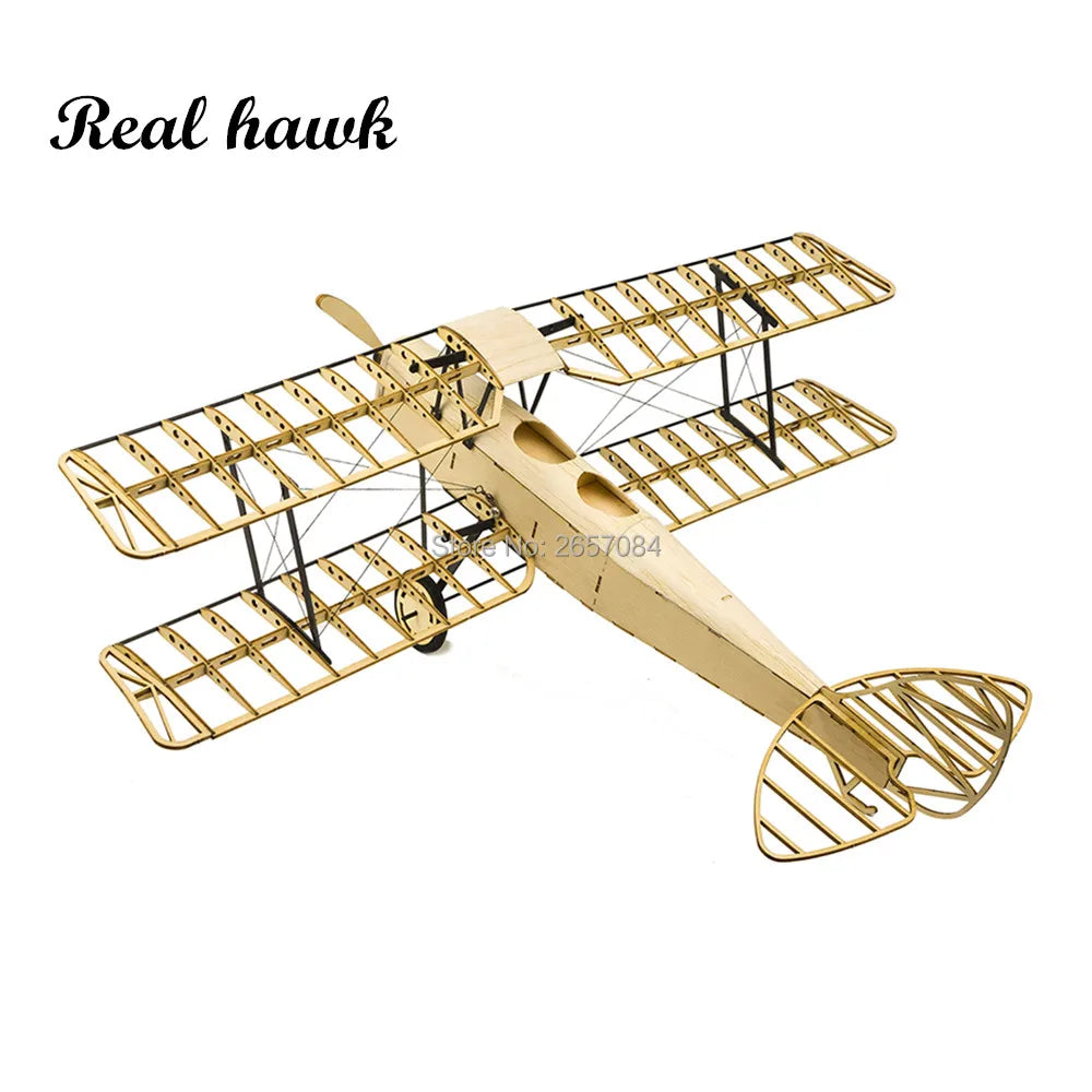 DIY Craft, Wood Building Kit,Building Toys, Christmas Gift Present,1:18 X10 De Havilland Tiger Moth Static Models