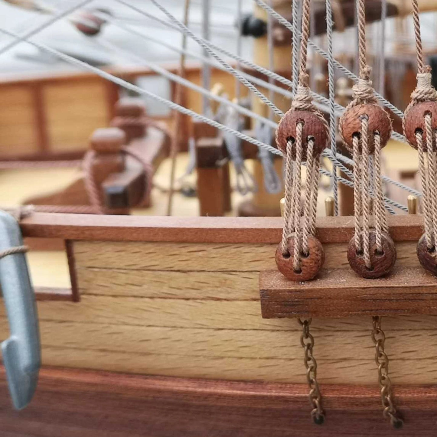 1:100/148/130/120 Wooden Ship Assembly Model DIY Kit Sailing Home Desktop Room Sailboat Decor Ship Model Set for Kids Adult Gift