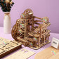 3D Wooden Puzzle Marble Run Set DIY Mechanical Track Electric Manual Model Building Block Kits Assembly Toy Gift for Teens Adult