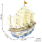 3D Sailing Ship Warship Pirate Ship Wooden Puzzle Boat Model DIY Educational Handmade Toys For Children Kids Party Games Gift