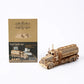 3D Wooden Puzzle Toys Movable Tank Car Assembly Toy Gift For Children Adult Model Building Block Kits