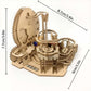 3D wooden mechanical track puzzle - DIY handmade 3D adult toy, challenging track, brain teaser, natural wood design, suitable fo