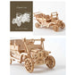 FRIHA-DIY Car Toys 3D Wooden Puzzle  Assembly Model Wood Craft Kits Desk Decoration For Children Kids