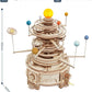 Robotime Rokr 316PCS Rotatable Mechanical Orrery DIY Wooden Model Building Block Kits Assembly Toy Gift for Children Adult ST001