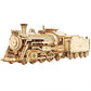 Train Model 3D Wooden Puzzle Toy Assembly Locomotive Model Building Kits for Children Kids Birthday Gift Wooden Building Toys