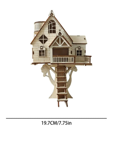 [Mechanical Gear Wooden Puzzle] 3D Mechanical Gear Wooden Puzzle Toy - DIY Model Kit For Adults, Brainstorming Toys, Holiday Gif