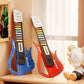 Wooden DIY Technology Electric Guitar DIY Assembly Montessori Children's Music Guitar Toy Music Learning Portable