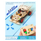 MACH-RC Car  Wooden Science Kits Assembly Physics Experimental Tool Kit 3D Puzzle  Early Learning Teaching Materials