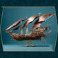 Fantasy spaceship pirate ship 3D three-dimensional puzzle handmade wooden model creative holiday gift