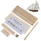 1:120 DIY Wooden Assembly Sailing Ship Model Classic Sailing Boat Puzzle Toys