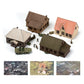 1/72 Wood Eastern European Towns Assemble Building Model Decoration DIY Handmade Architecture Scenes Toy