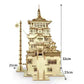 Wooden assembly model stacking animation ornament 3D three-dimensional puzzle