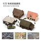 1/72 Wood Eastern European Towns Assemble Building Model Decoration DIY Handmade Architecture Scenes Toy
