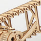 3D Wooden Puzzle Wood DIY Craft  Bi-Plane Model kits Handmade Gifts